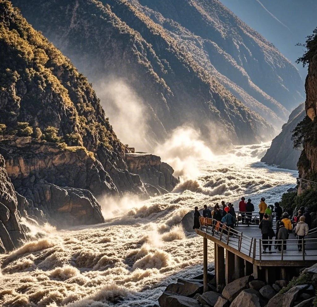 The Upper Gorge viewing platforms